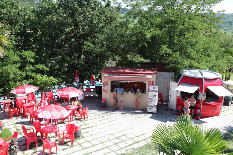 Camping met bar in Salsomaggiore