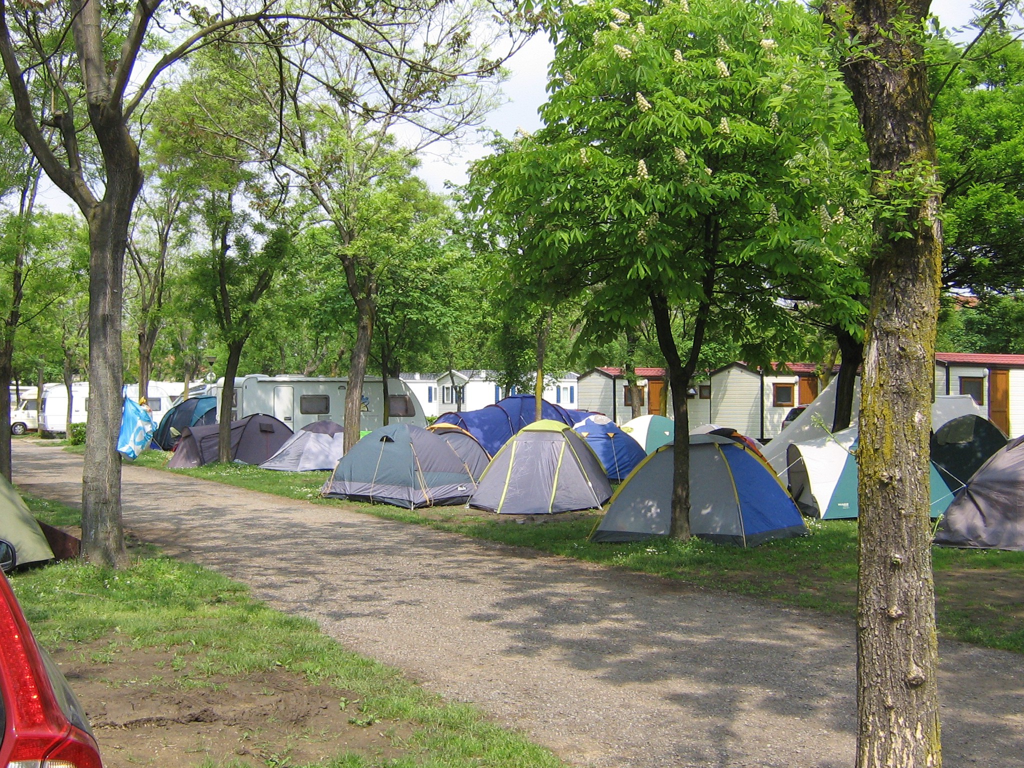 Camping a Milano