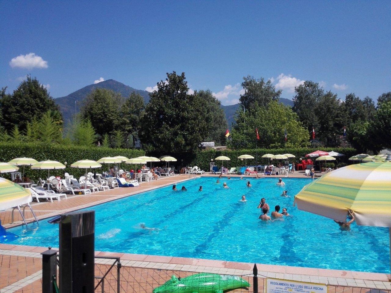 Camping Sole Lago Maggiore Zwembad