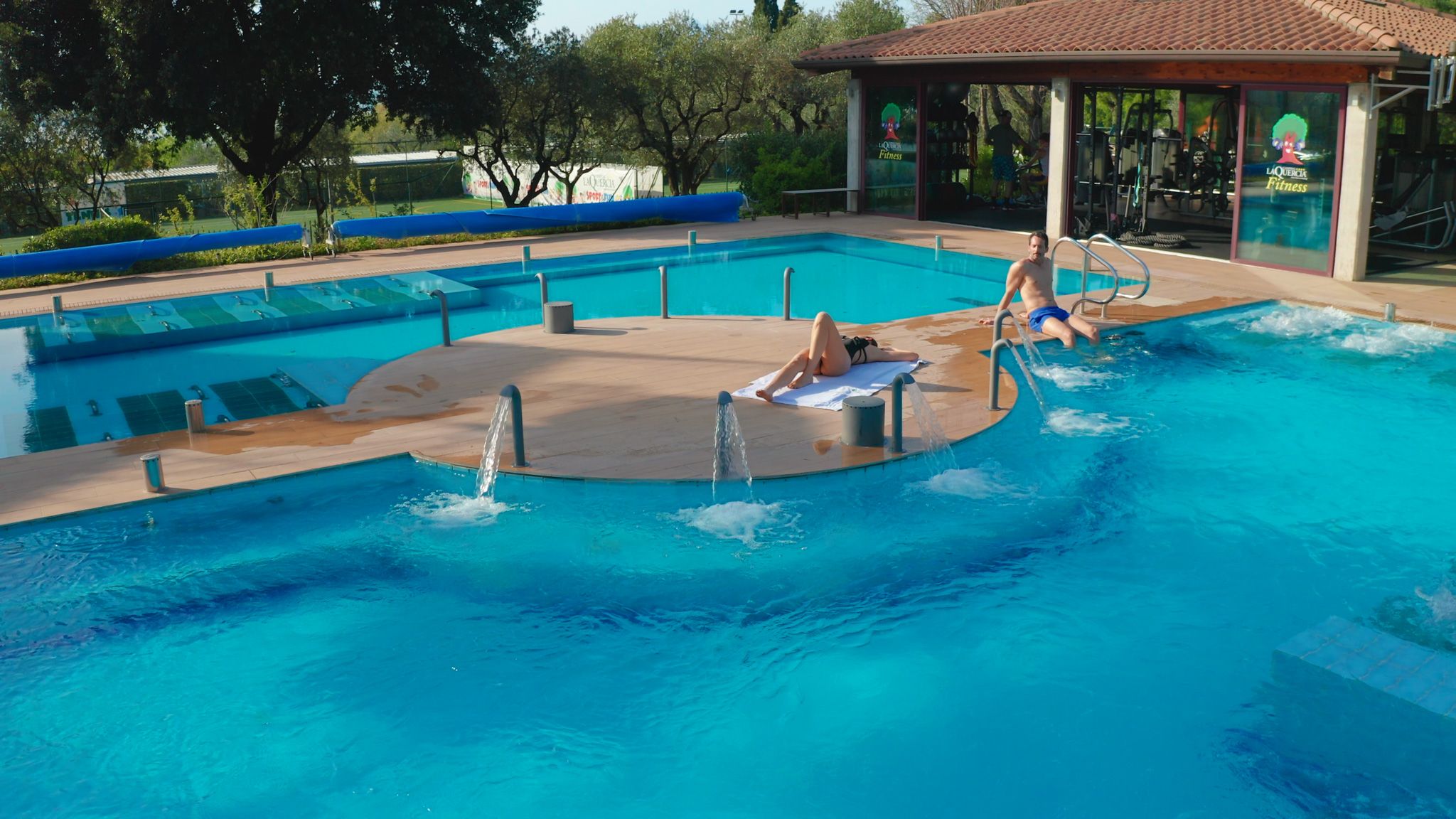 La Quercia, Lago di Garda, Relax in piscina