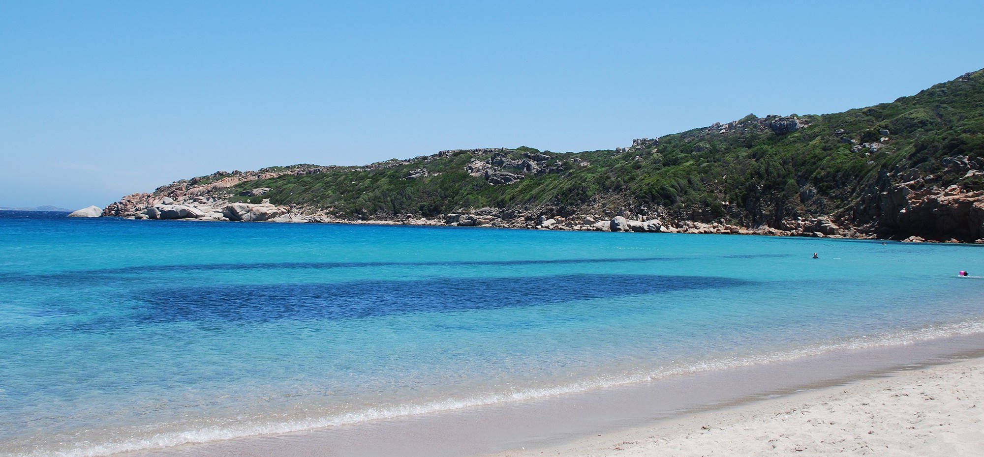 Strand in Sardinië